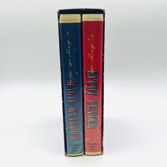 Walt Disney World PAL VHS Box Set Epcot Center Magic Kingdom Rare Florida 80s - Picture 4 of 7